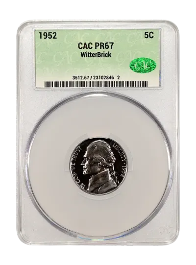 CAC Grading Coin Obverse