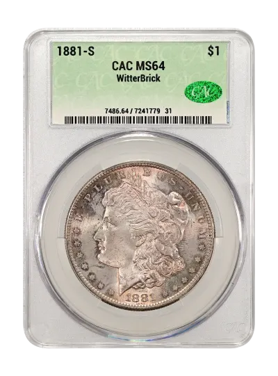 CAC Grading Coin Obverse
