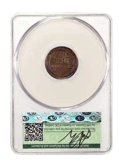 CAC Grading Coin Reverse