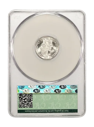 CAC Grading Coin Reverse