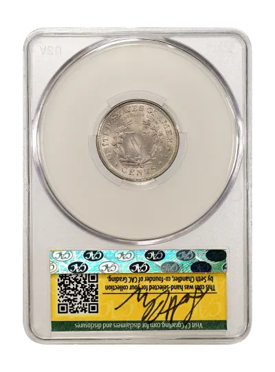 CAC Grading Coin Reverse