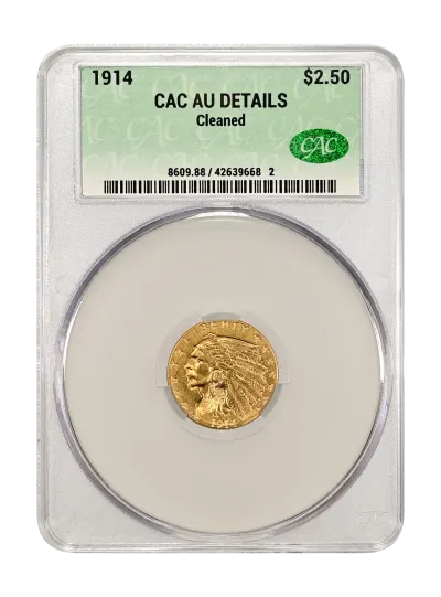CAC Grading Coin Obverse