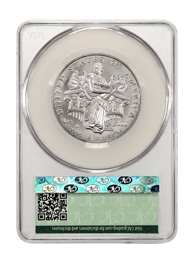 CAC Grading Coin Reverse