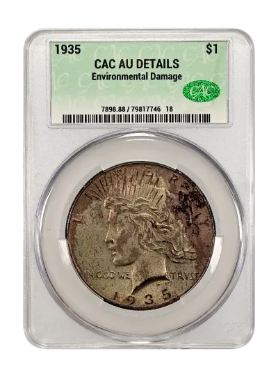 CAC Grading Coin Obverse