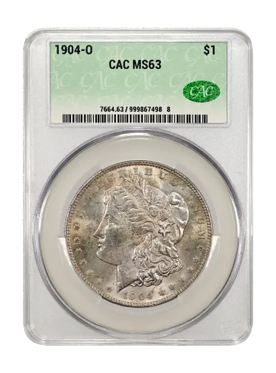 CAC Grading Coin Obverse