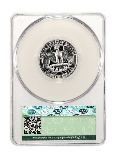 CAC Grading Coin Reverse