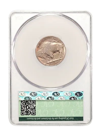 CAC Grading Coin Reverse