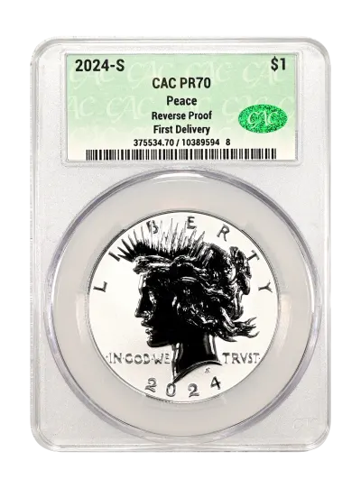 CAC Grading Coin Obverse