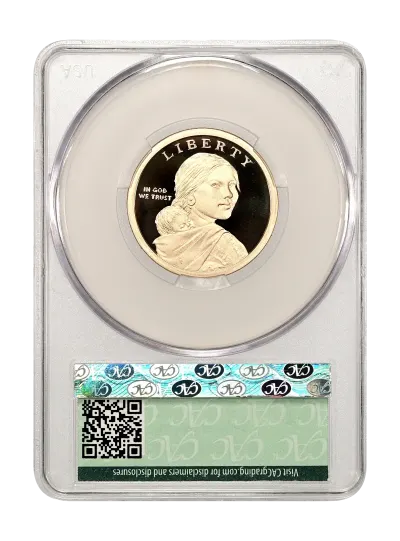 CAC Grading Coin Reverse
