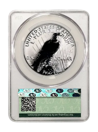 CAC Grading Coin Reverse