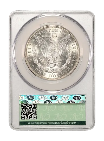 CAC Grading Coin Reverse