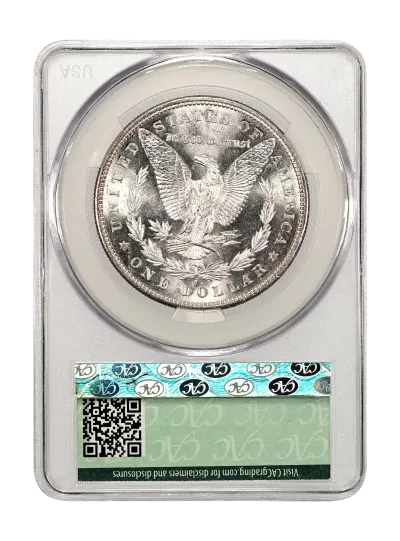 CAC Grading Coin Reverse