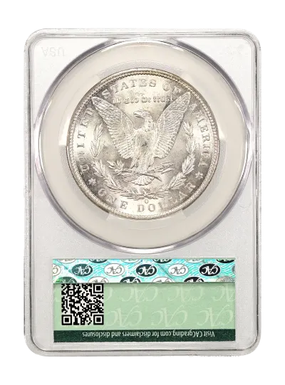 CAC Grading Coin Reverse