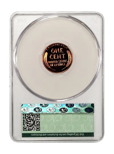 CAC Grading Coin Reverse