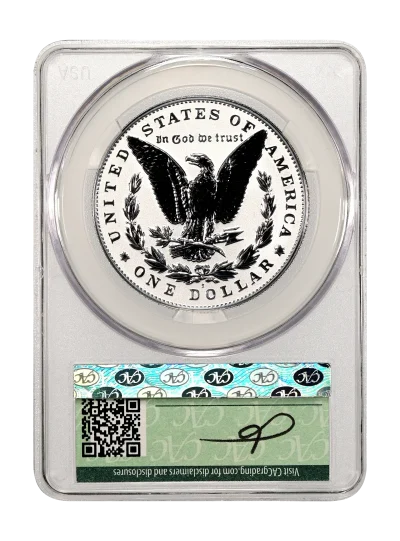 CAC Grading Coin Reverse