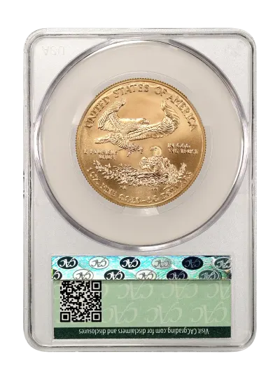 CAC Grading Coin Reverse
