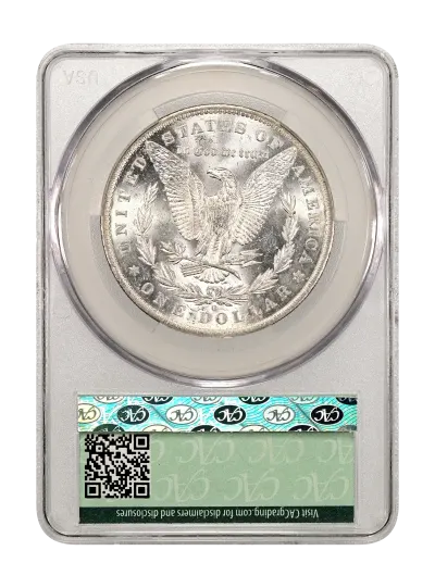 CAC Grading Coin Reverse
