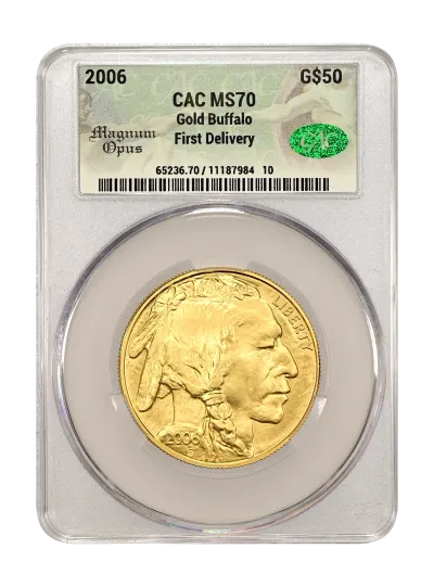 CAC Grading Coin Obverse