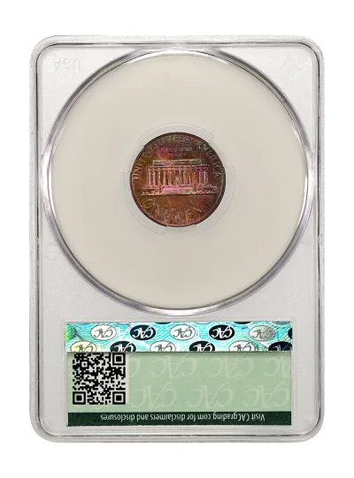 CAC Grading Coin Reverse
