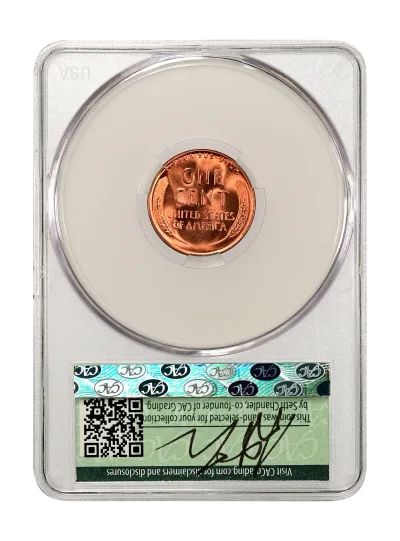 CAC Grading Coin Reverse
