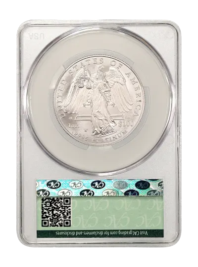 CAC Grading Coin Reverse