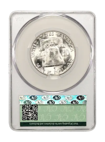 CAC Grading Coin Reverse