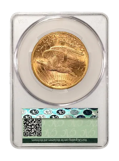 CAC Grading Coin Reverse