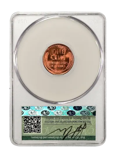 CAC Grading Coin Reverse