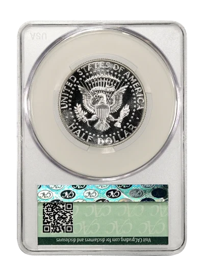 CAC Grading Coin Reverse