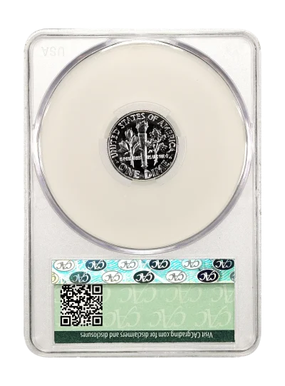 CAC Grading Coin Reverse