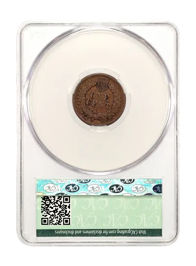 CAC Grading Coin Reverse