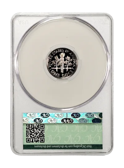 CAC Grading Coin Reverse