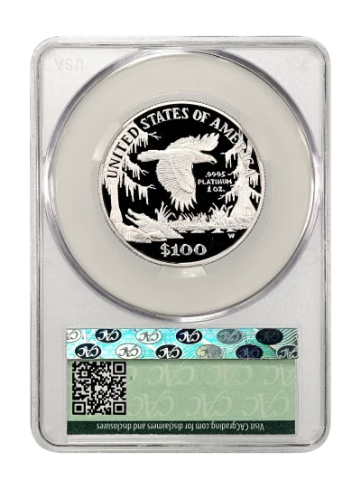 CAC Grading Coin Reverse