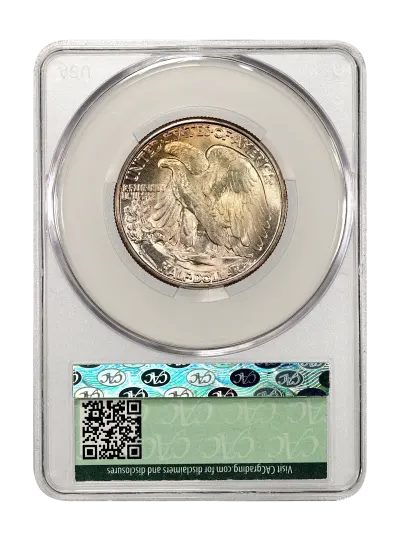 CAC Grading Coin Reverse