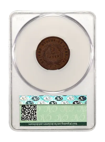 CAC Grading Coin Reverse