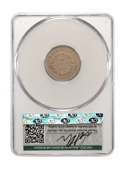 CAC Grading Coin Reverse