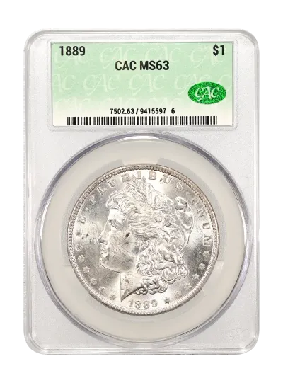 CAC Grading Coin Obverse