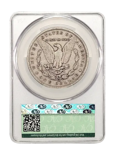 CAC Grading Coin Reverse