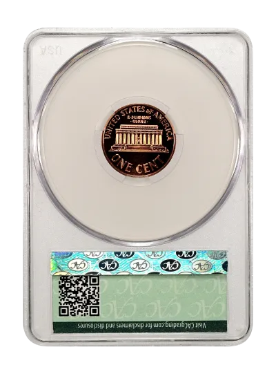 CAC Grading Coin Reverse