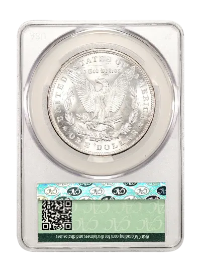 CAC Grading Coin Reverse