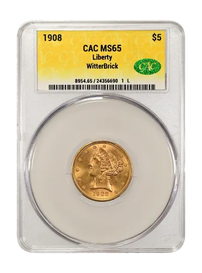 CAC Grading Coin Obverse