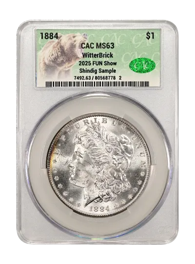 CAC Grading Coin Obverse