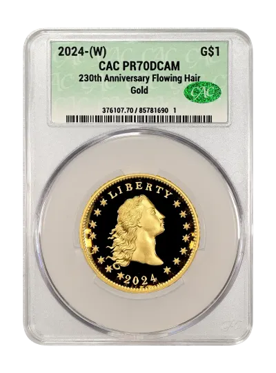 CAC Grading Coin Obverse
