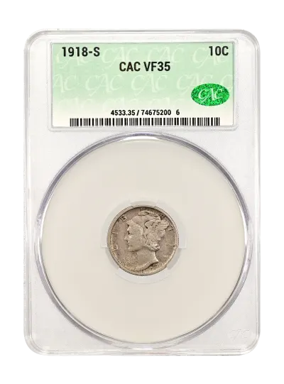 CAC Grading Coin Obverse