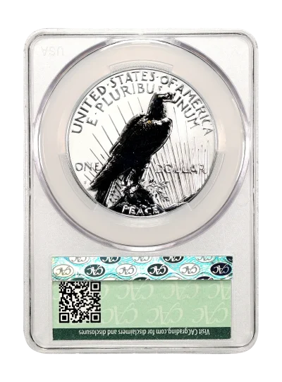 CAC Grading Coin Reverse