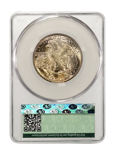 CAC Grading Coin Reverse
