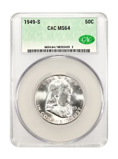 CAC Grading Coin Obverse