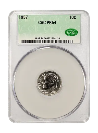 CAC Grading Coin Obverse