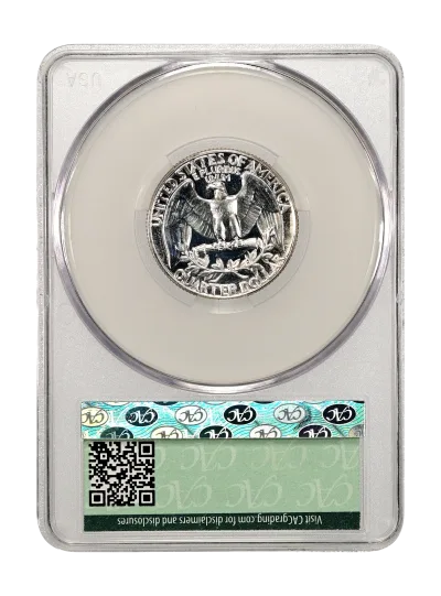 CAC Grading Coin Reverse