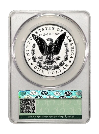 CAC Grading Coin Reverse
